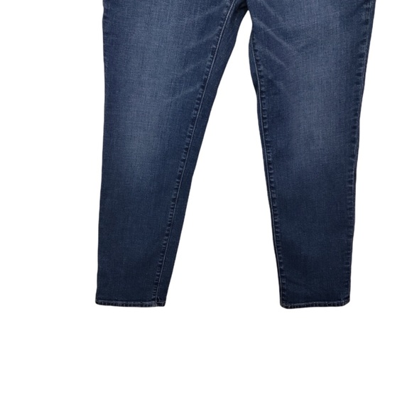 Gap Girlfriend Jeans Mid Rise Size 27 Relaxed Fit Straight Leg Boyfriend Jeans - Picture 10 of 11